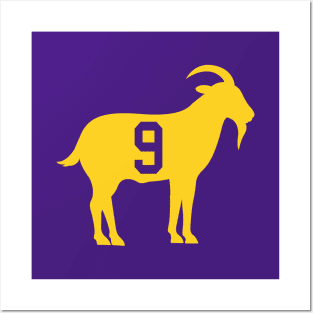 Joe Burrow Goat #9 Posters and Art